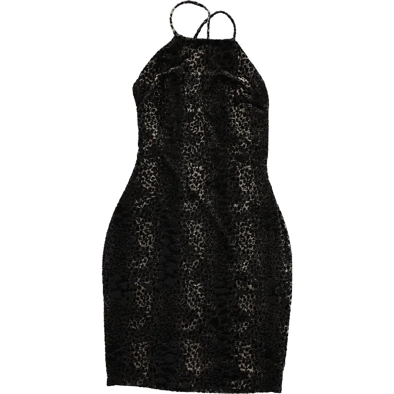 GUESS Womens Bodycon Slip Dress, Black, Small Simple Bodycon Gown