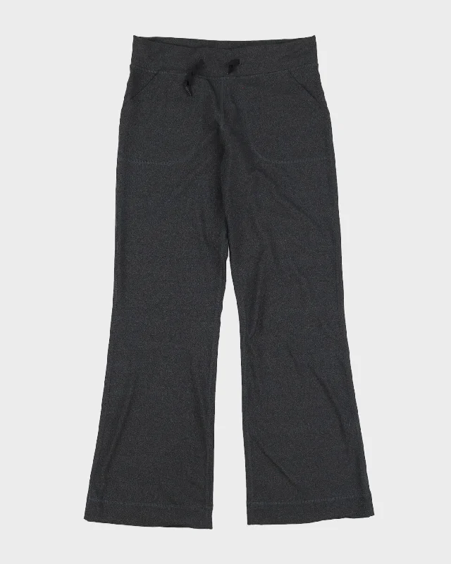 Grey Flared Sports Trousers - M Classic pajama sets