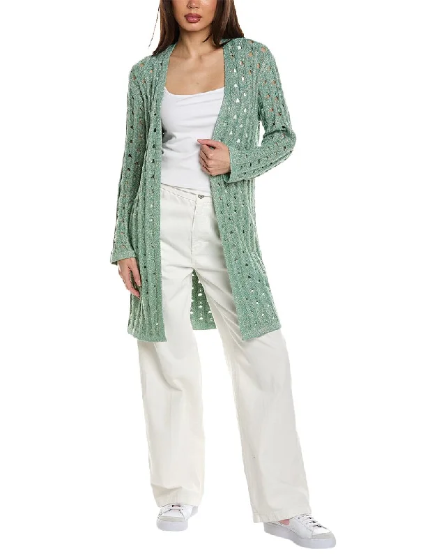 St. John Crochet Cardigan Cardigan sweaters