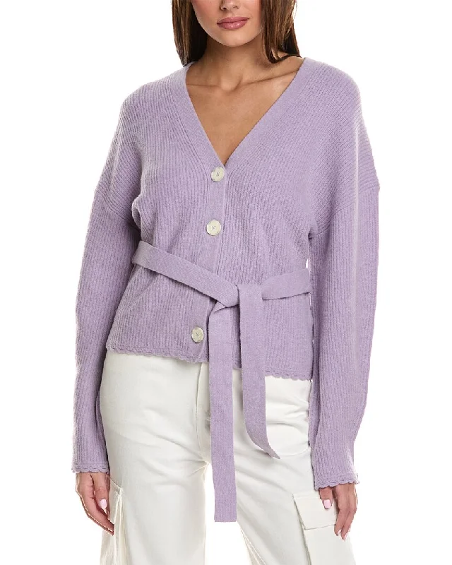 3.1 Phillip Lim Belted Alpaca & Wool-Blend Cardigan Boho-style sweaters