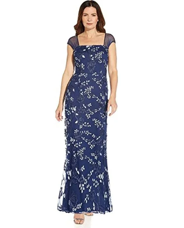 Adrianna Papell AP1E209256 P Long Formal Dress Cotton maxi dresses