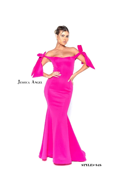 Jessica Angel Off Shoulder Long Formal Dress 848 Birthday maxi dresses