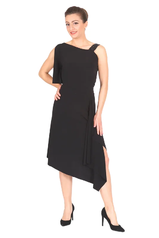 One-shoulder Asymmetric Tango Dress Minimalist unclassified dresses