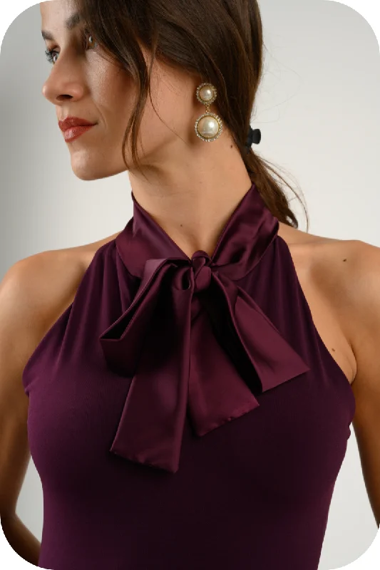 Bow-Tie Neck Tango Dress Holiday unclassified dresses