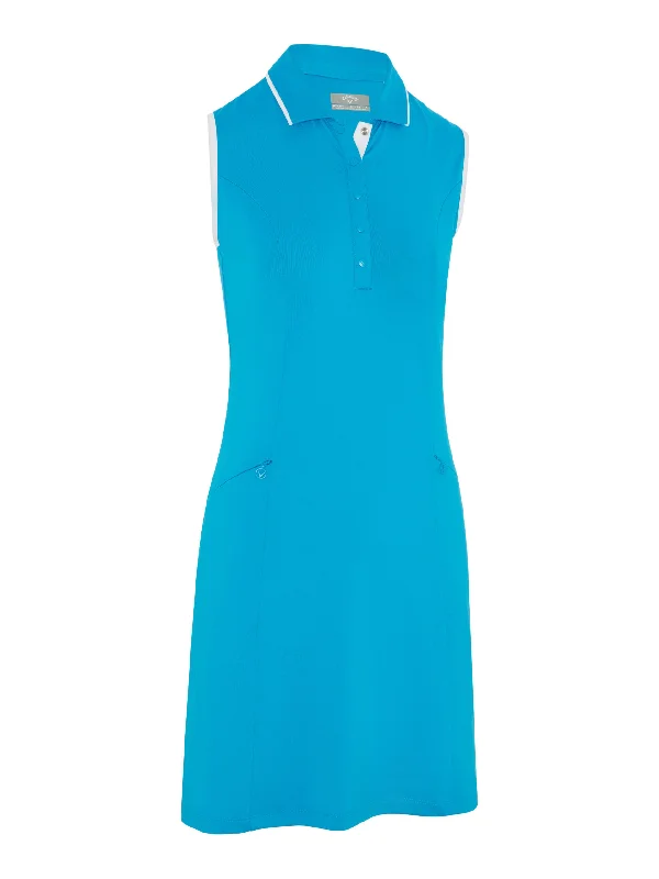 CALLAWAY Sleeveless Dress CGDSE071 Vivid Blue Long sleeve unclassified dresses