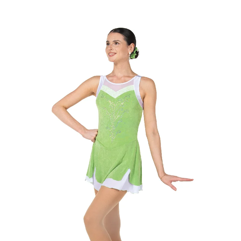 Jerry's Ready to Ship Frosted Ferns #10 Beaded Skating Dress Travel unclassified dresses