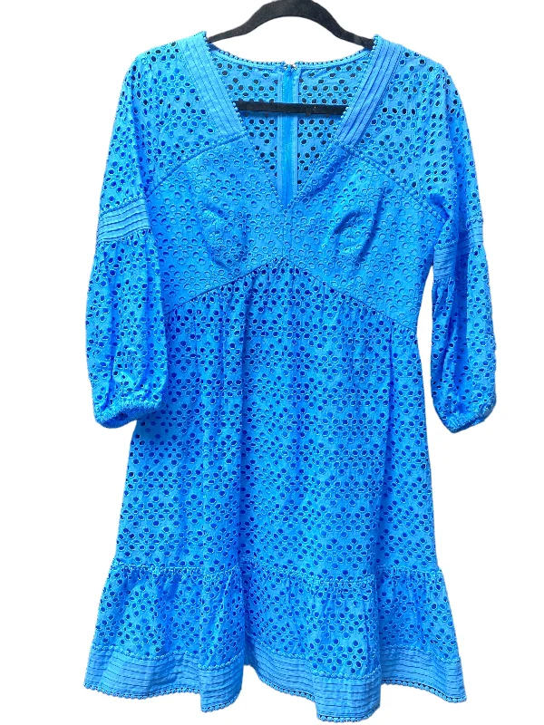 Dress Designer By Lilly Pulitzer In Blue, Size: 4 Flowy unclassified dresses