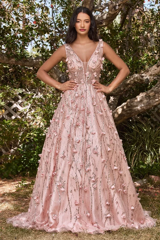 Enchanting Cinderella Divine Gown: Captivating Opulence for Unforgettable Moments Floral unclassified dresses