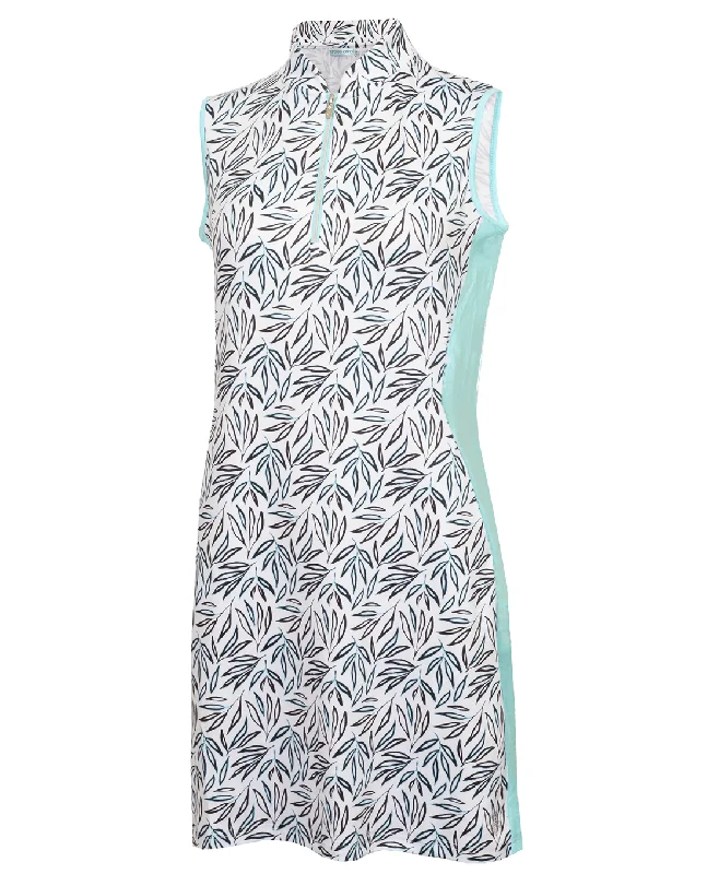 SIZE 10 - GREEN LAMB Nikki Sleeveless Dress 020 Botanical Cotton unclassified dresses