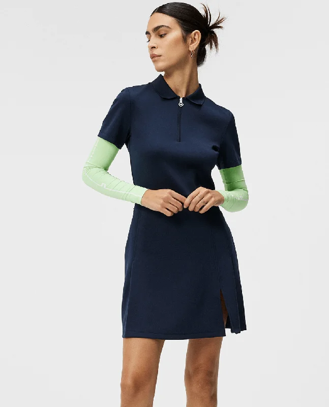 J.Lindeberg Kanai Dress JL Navy Chic unclassified dresses