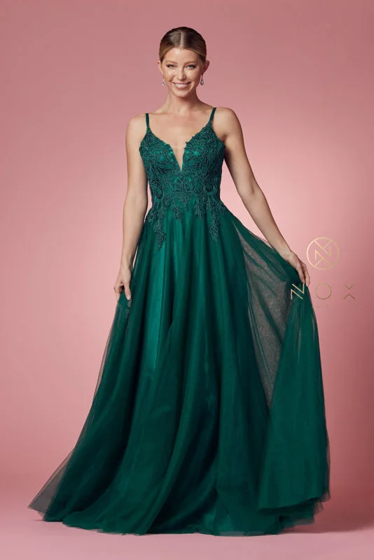 Nox Anabel R357: Embroidered Elegance for Unforgettable Occasions Designer unclassified dresses