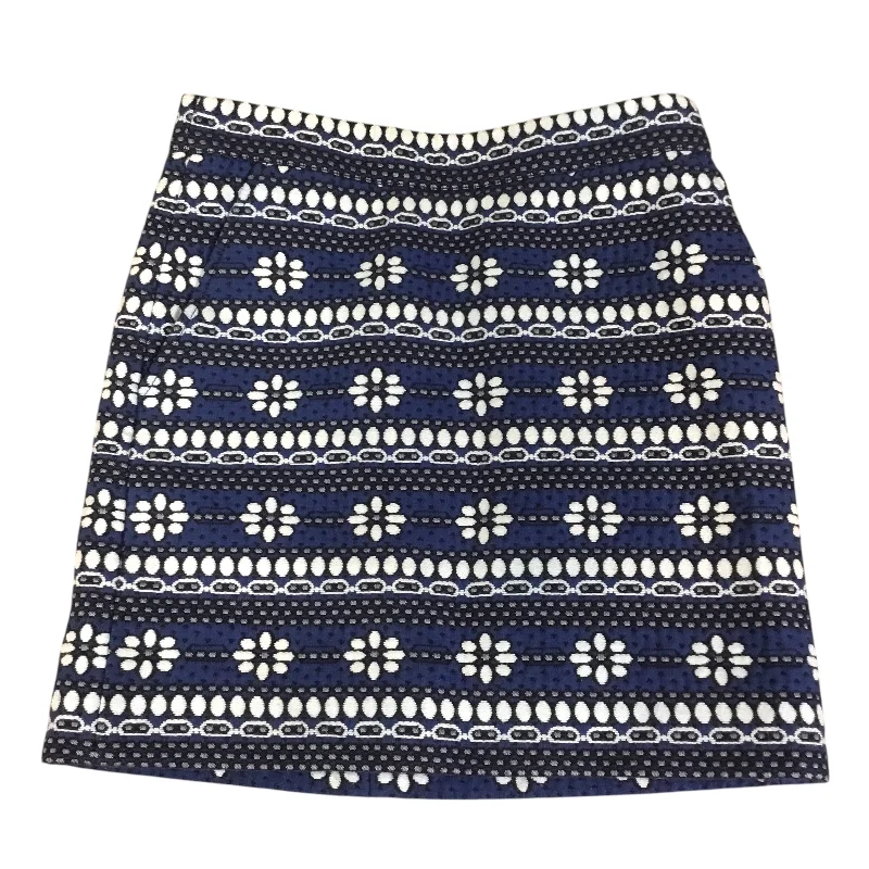 Skirt Mini & Short By J. Crew In Black & Blue, Size: 0 Leather Mini Skirt