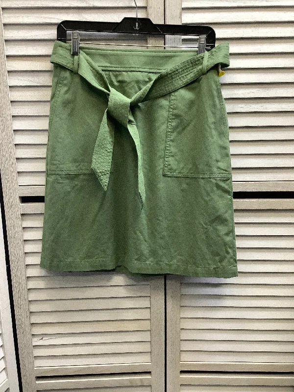 Skirt Mini & Short By J. Crew In Green, Size: 6 Boho Mini Skirt