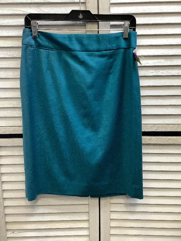 Skirt Mini & Short By J Crew In Turquoise, Size: S Comfortable Mini Skirt