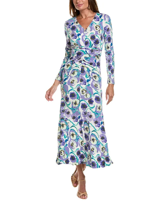 Diane von Furstenberg Timmy Maxi Dress Ruffle Maxi Skirt