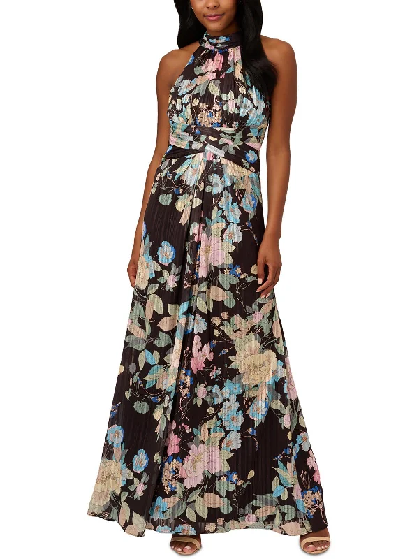 Womens Chiffon Floral Maxi Dress Sexy Long Skirt