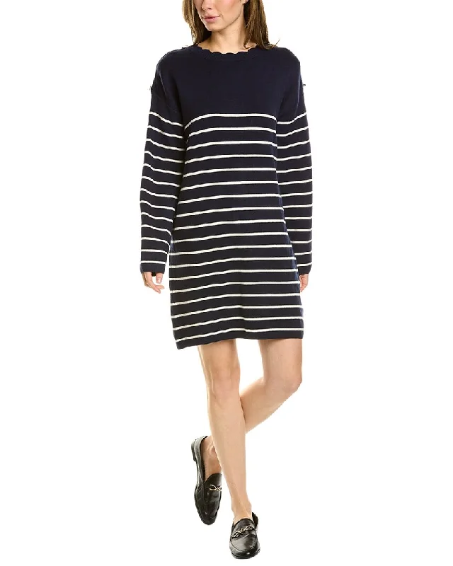 ANNA KAY Wool-Blend Sweaterdress Casual Sweater Gown