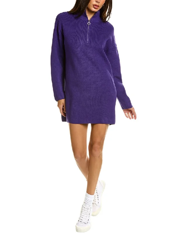 ANNA KAY Wool-Blend Sweaterdress Lace Sweater Dress