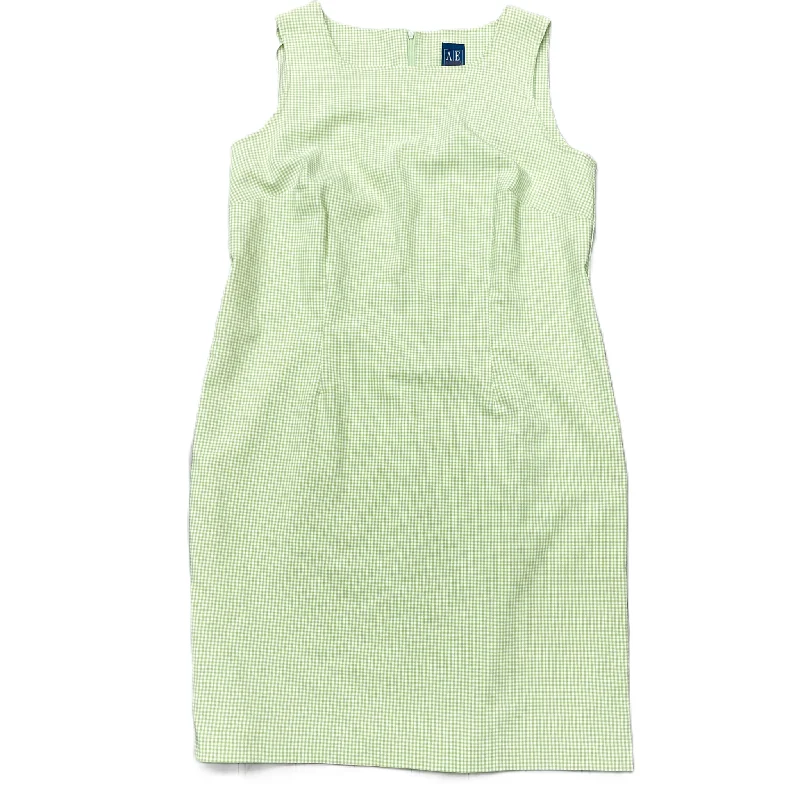 Green Dress Casual Midi By Ae Sport & Co, Size: 1x Casual A-line Skirt