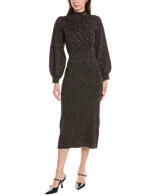 Nanette Nanette Lepore Lurex Sweaterdress Comfy Sweater Dress