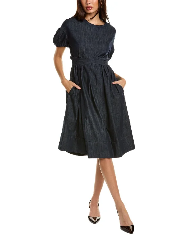 Max Mara Denim Dress Skinny Denim Skirt