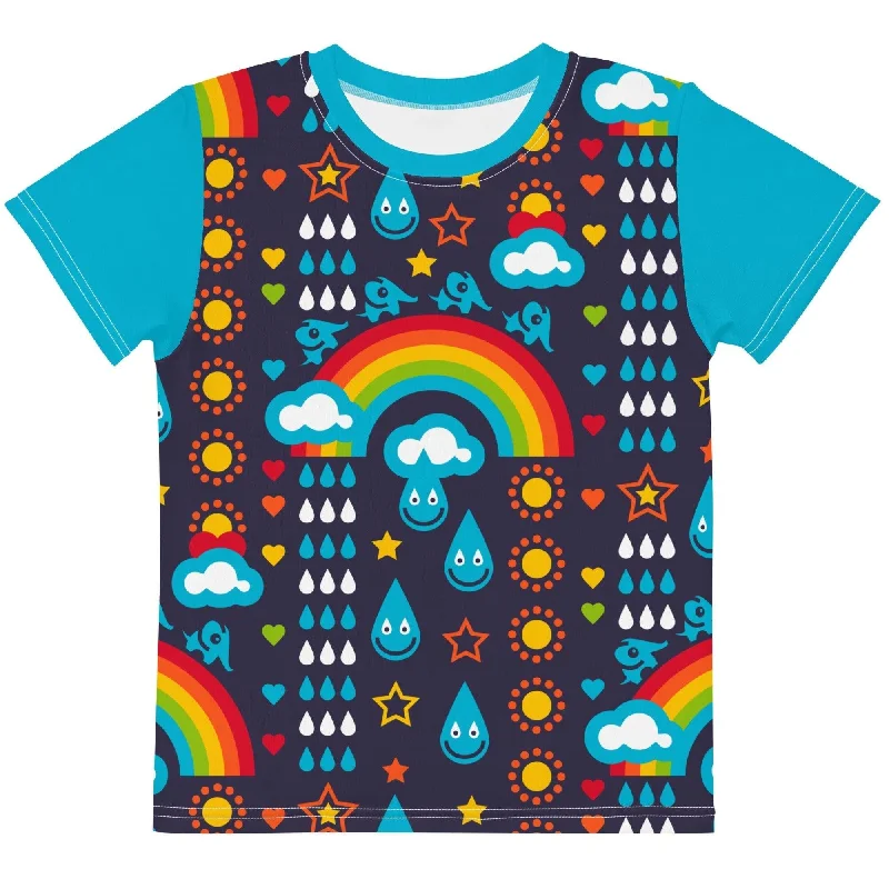 RAINBOWPHANT blue - Kid's T-shirt Oversized Shirt Dress