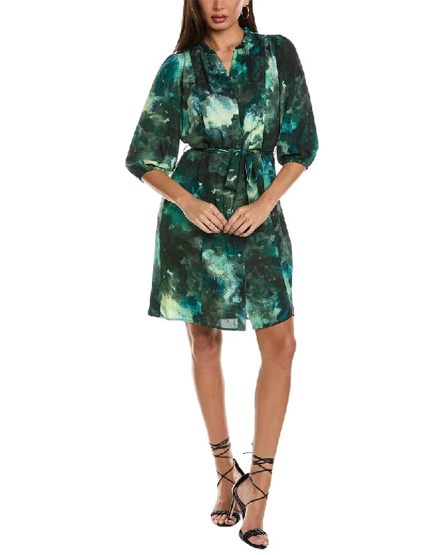 Nanette Nanette Lepore Shirtdress Long Sleeve Shirt Dress